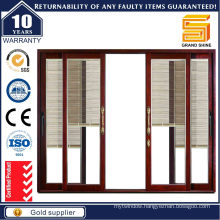 Morden Sliding Door with Glass Grill